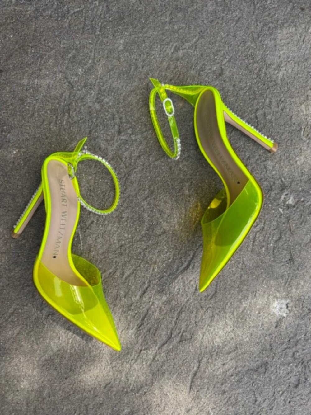 stuart weitzman glam 110 heels new